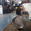 Ductile iron Flanged Butterfly Valve with Concentric type Vulcanized Seated