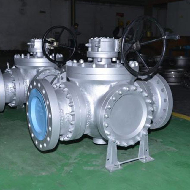 L Type Three Way Ball Valve With Integral Body Structure